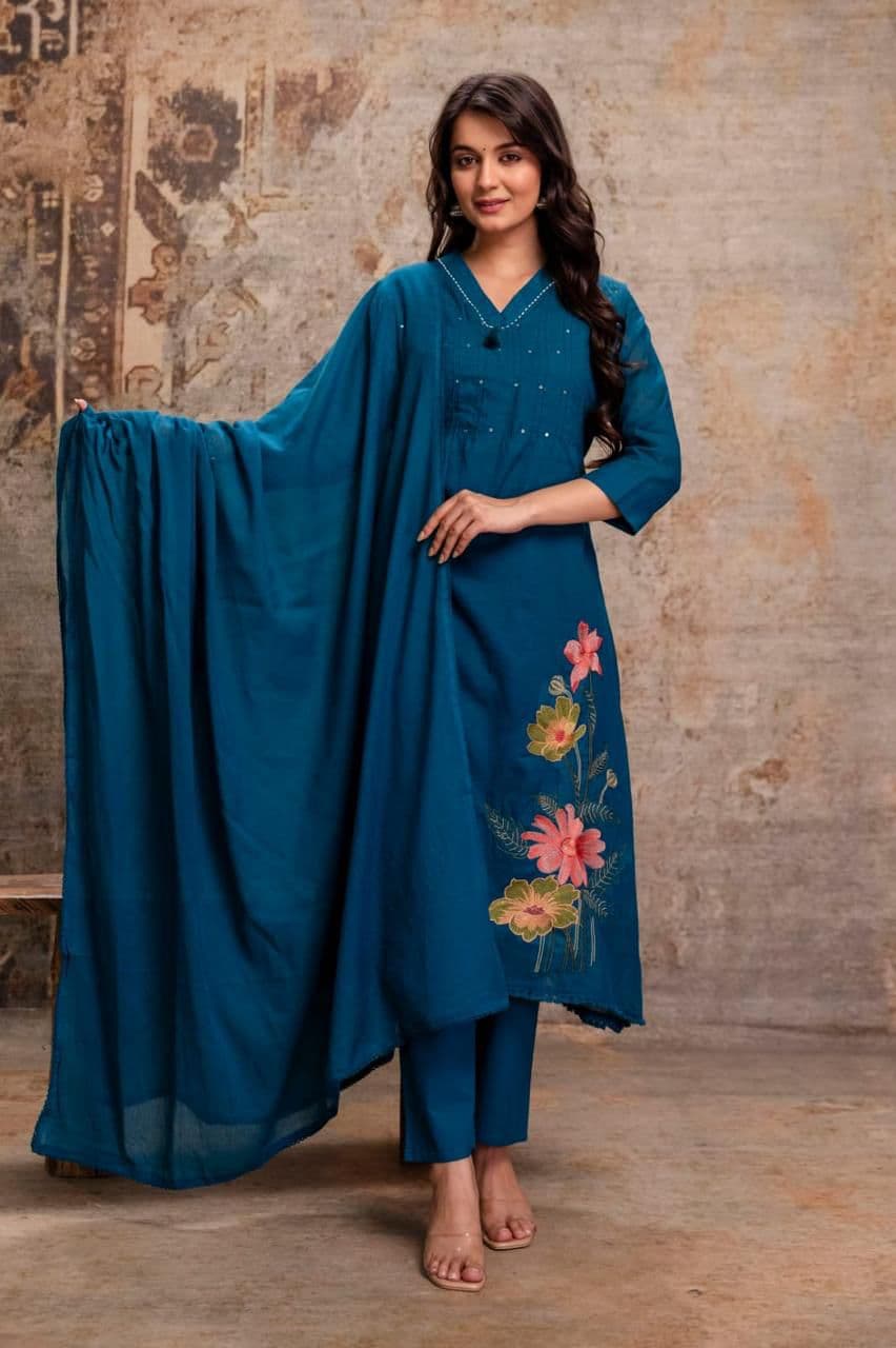 Embroidered suits